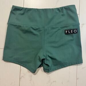 FLEO - Women’s‎ Athletic OG Shorts - Green - Side M